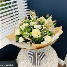 Elegant Whites &amp; Greens