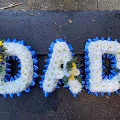 DAD Based letters 