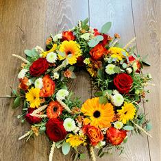 Fall Open Wreath