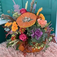 Pumpkin arrangement