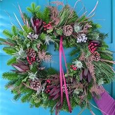 Copper Woodland Wreath