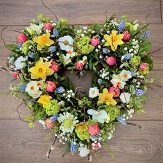 Spring Woodland heart