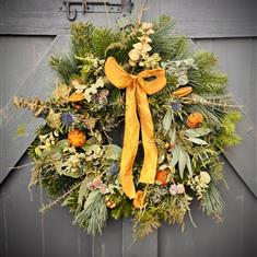 Everything is turning to gold wreath 