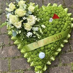 The Golfer's Memorial Heart